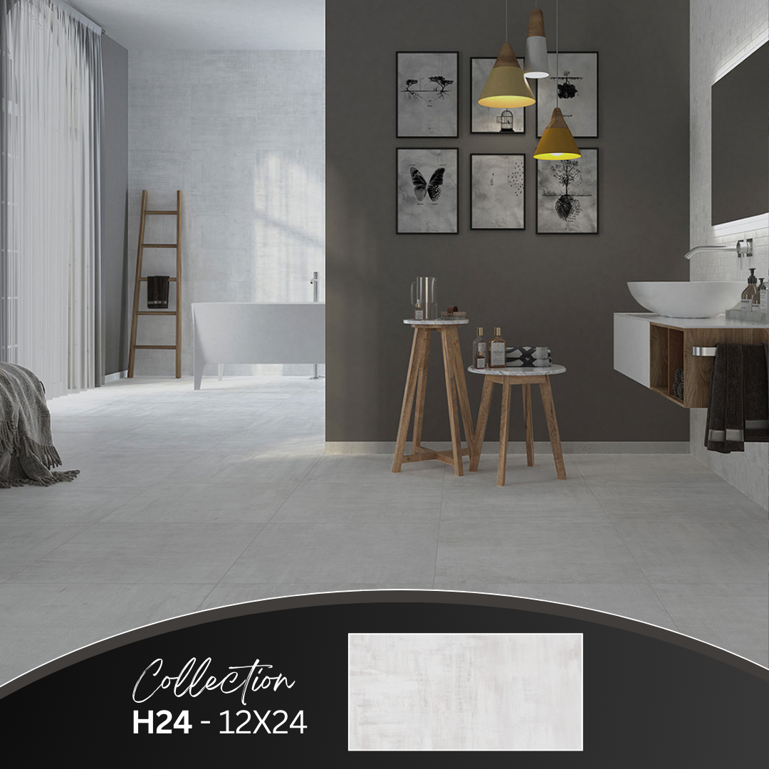 H24 collection - ceramic concrete look
