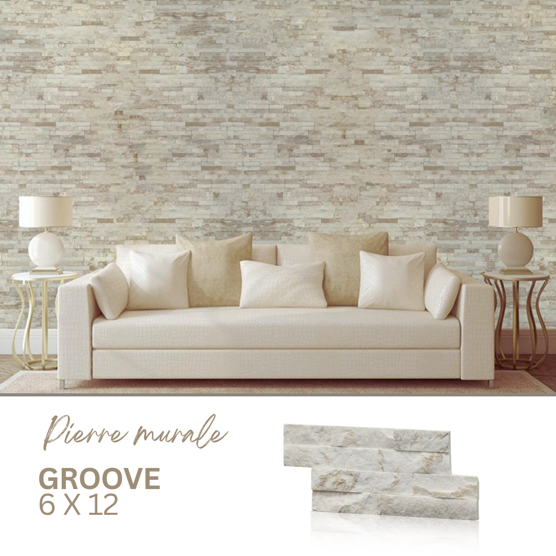 Groove collection - Pierre murale