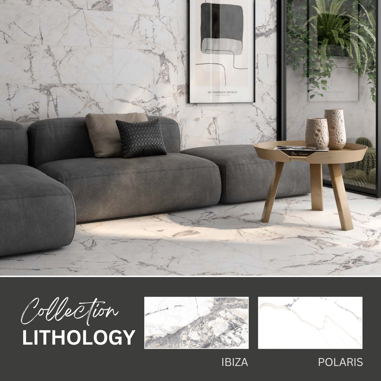 Lithology collection - ceramic marble look