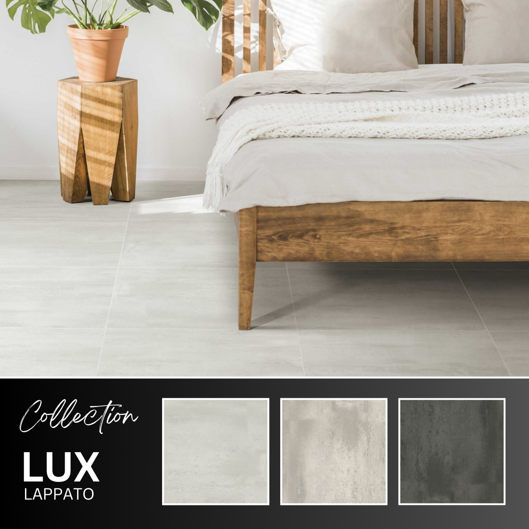 Lux collection - ceramic metallized concrete look