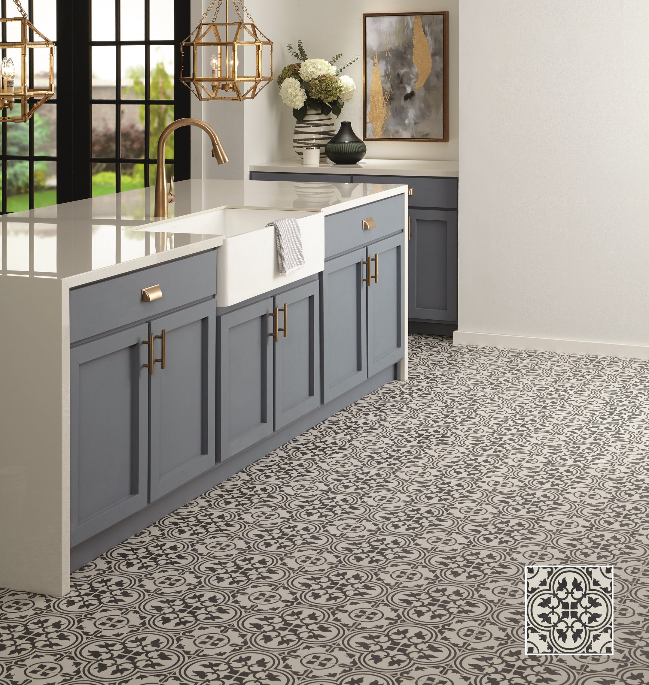 Memoir collection - patterned tile