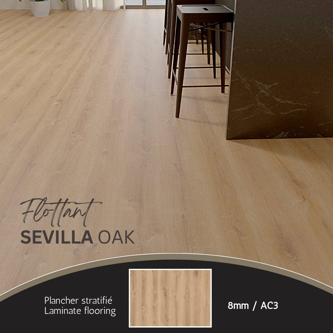 Laminate collection - Bois flottant sevilla oak