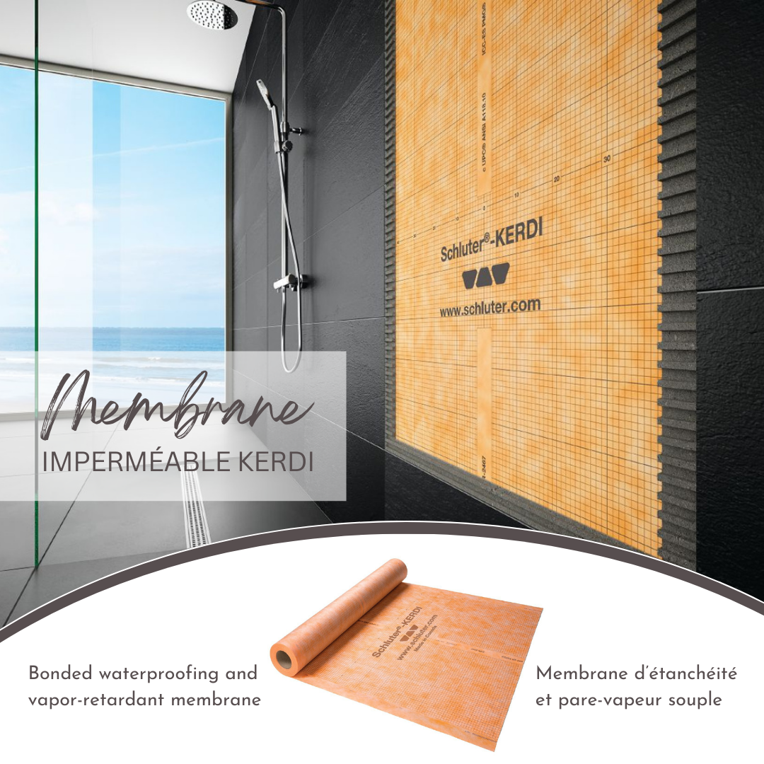 Schluter collection - Membrane imperméable kerdi
