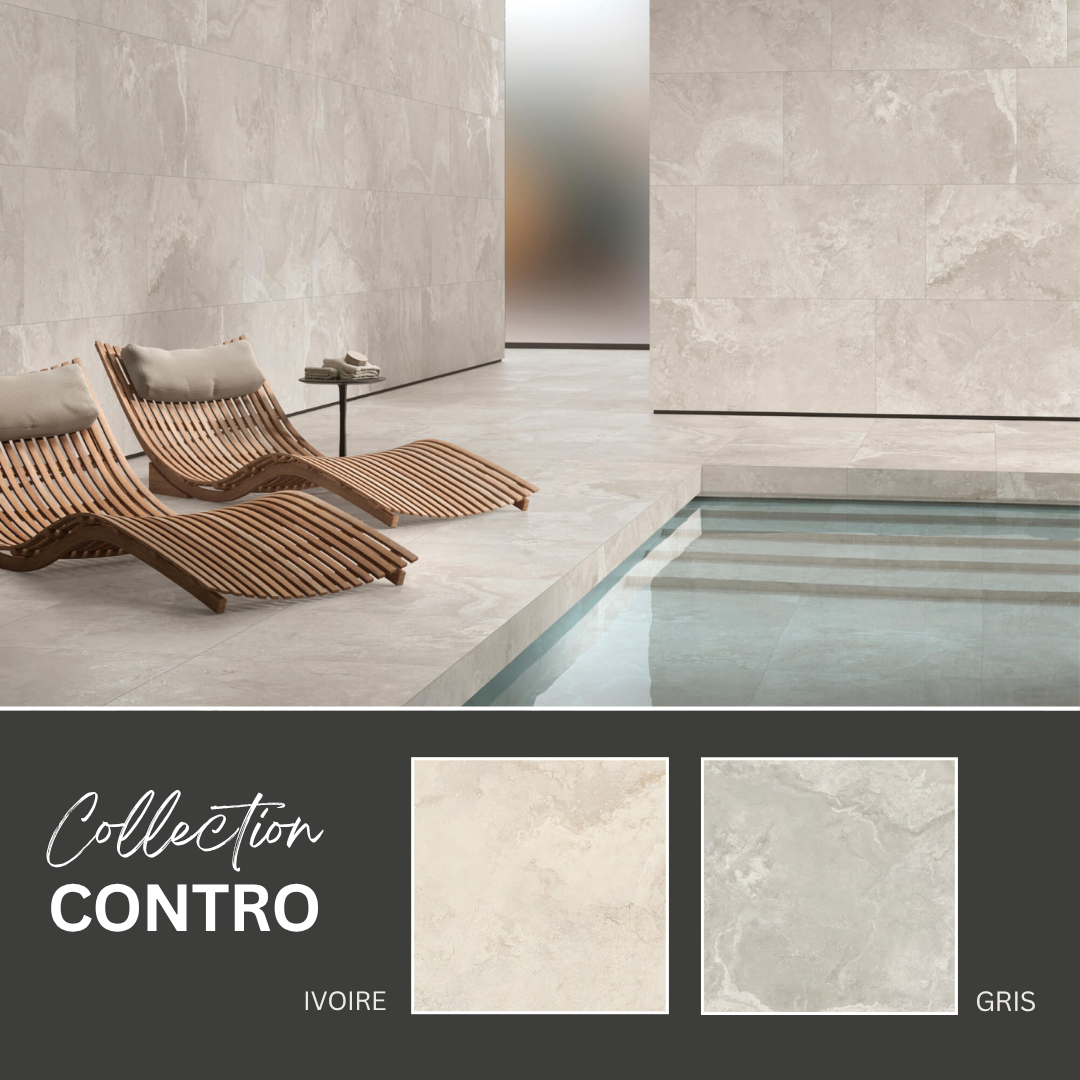 Contro collection - ceramic stone look
