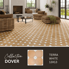Dover collection - Céramique effet cabochon (damier)