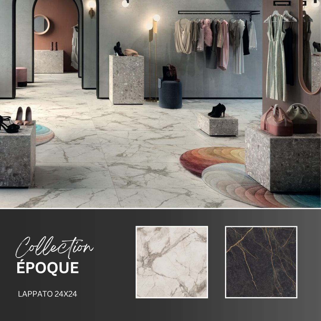Epoque collection - ceramic marble look
