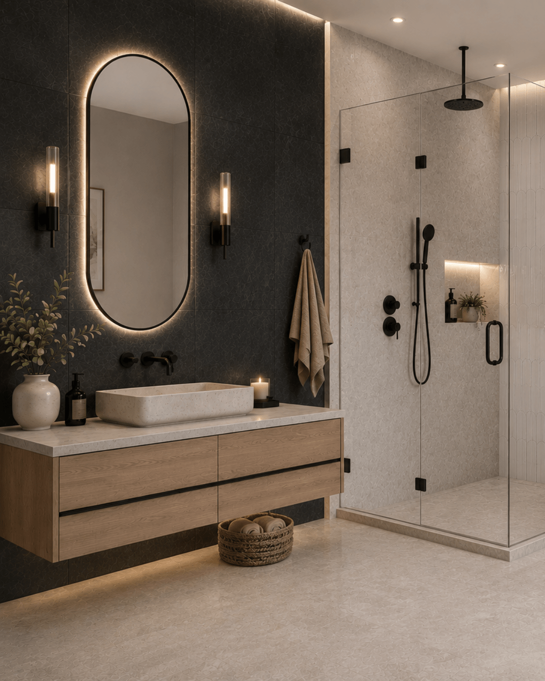 Comment créer une salle de bain haut de gamme sans dépasser son budget - Céramique l'Entrepôt