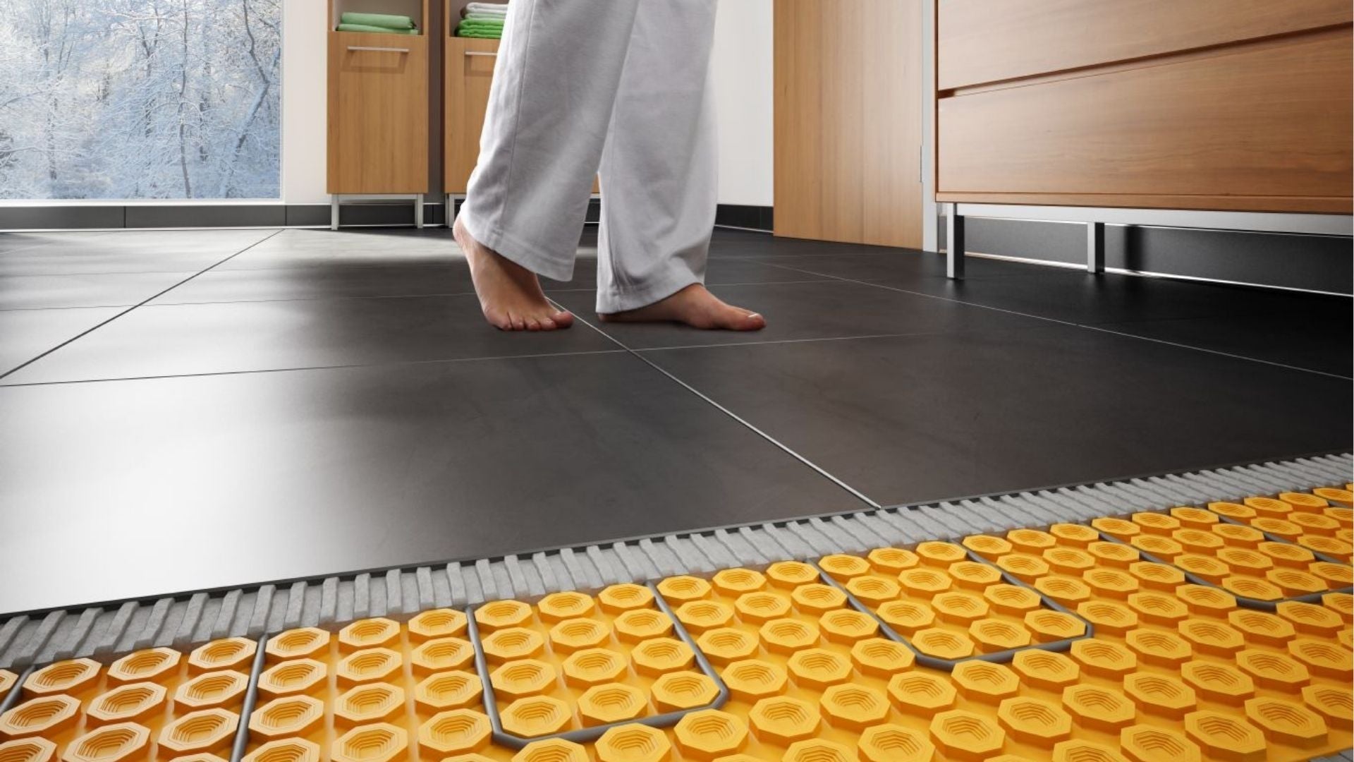 Plancher chauffant - Céramique l'Entrepôt
