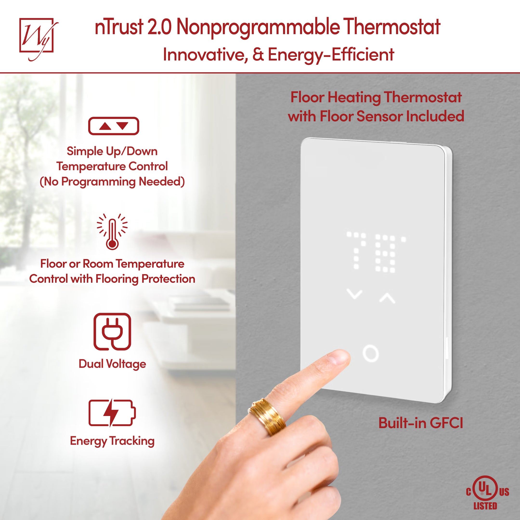Utn5 - Thermostat non-Programmable en promotion