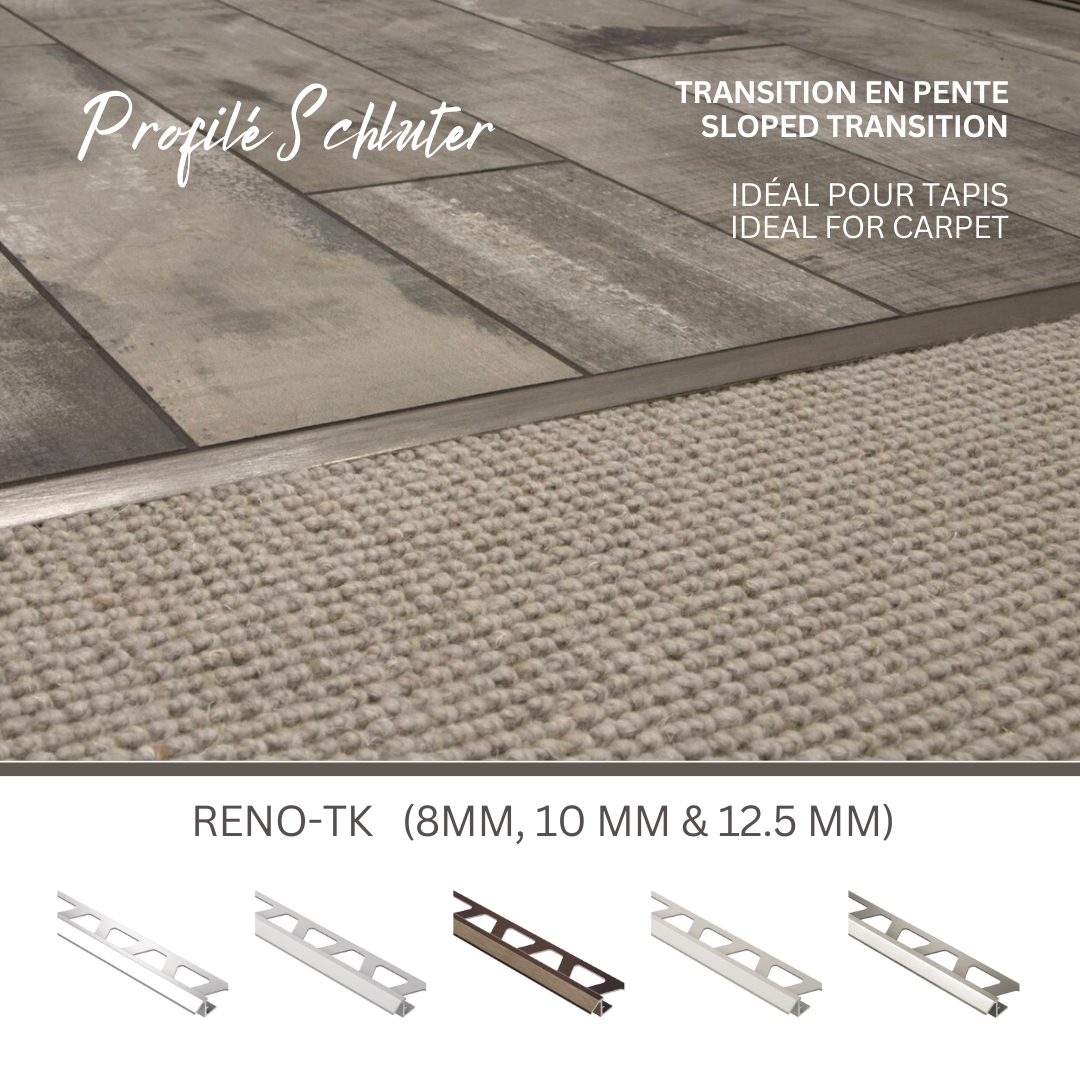 Reno-tk - schluter sloped transition profile (siding over)