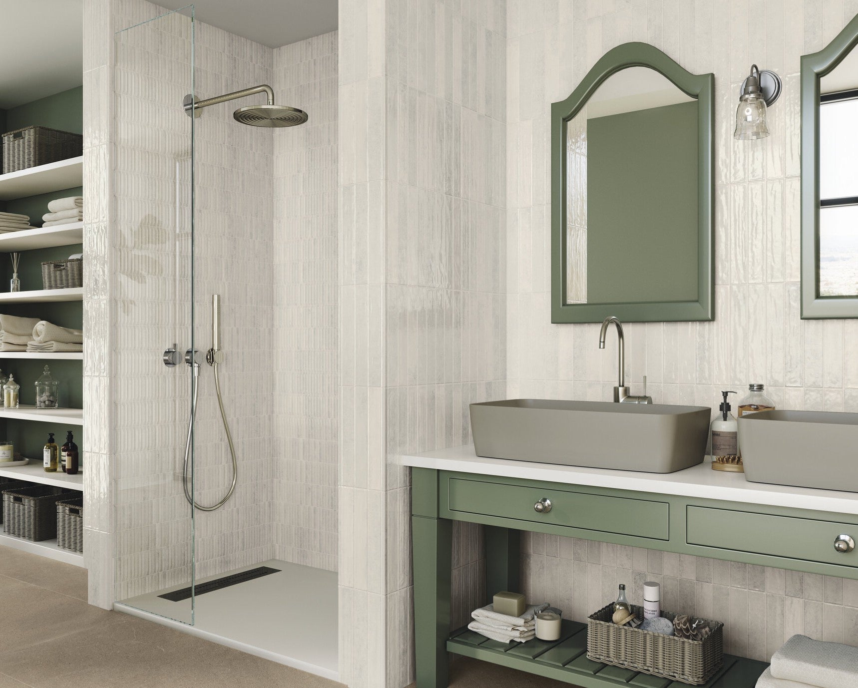 Moonstone collection - wall tile 2x12 & 8x8