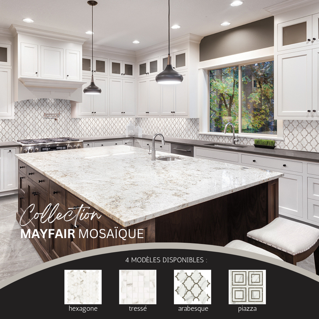 Mayfair collection - mosaic marble look