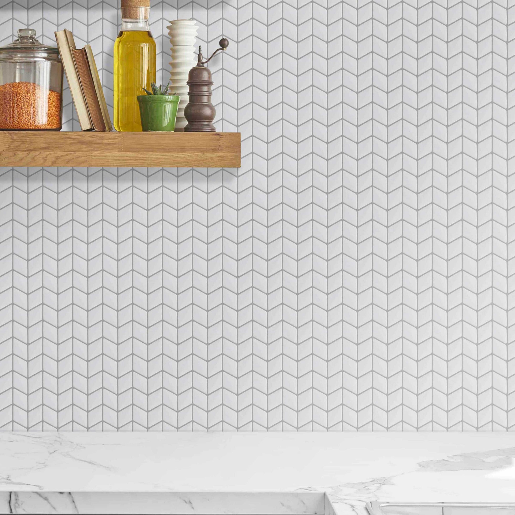 Tulip collection - Mosaïque losange en chevron