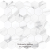Statuario nuovo-2x2-hexagone
