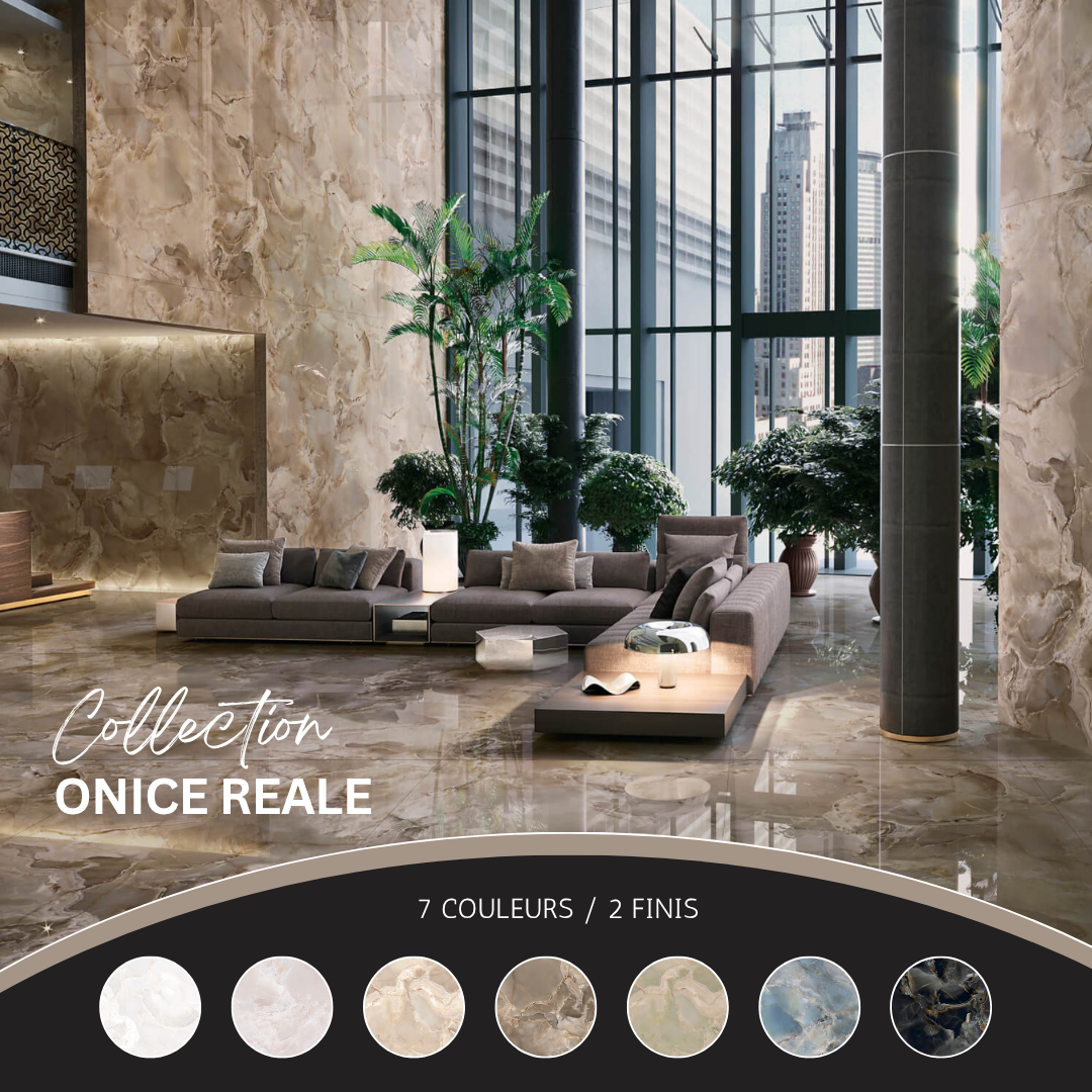 Onice reale collection - Céramique effet pierre