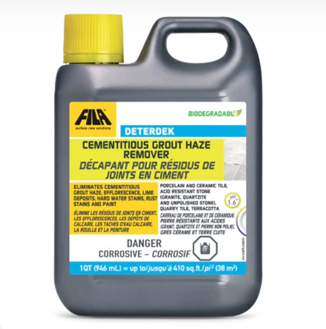 Fila - Nettoyant à l'acide deterdek (décapant pour résidus de coulis)