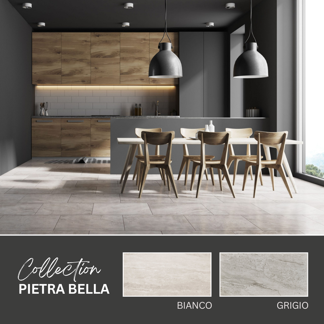 Pietra bella collection - ceramic stone look
