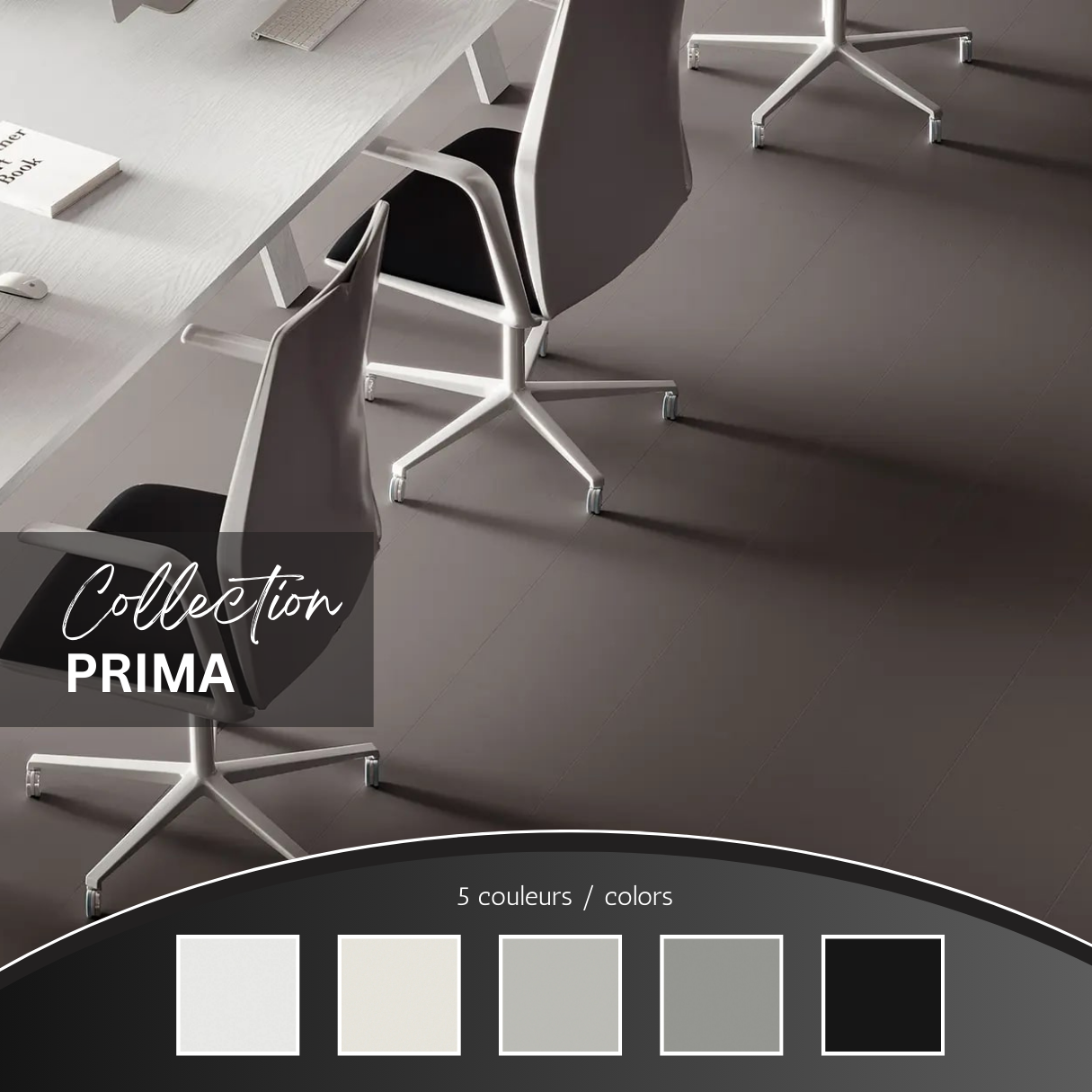 Prima collection - tuile unie