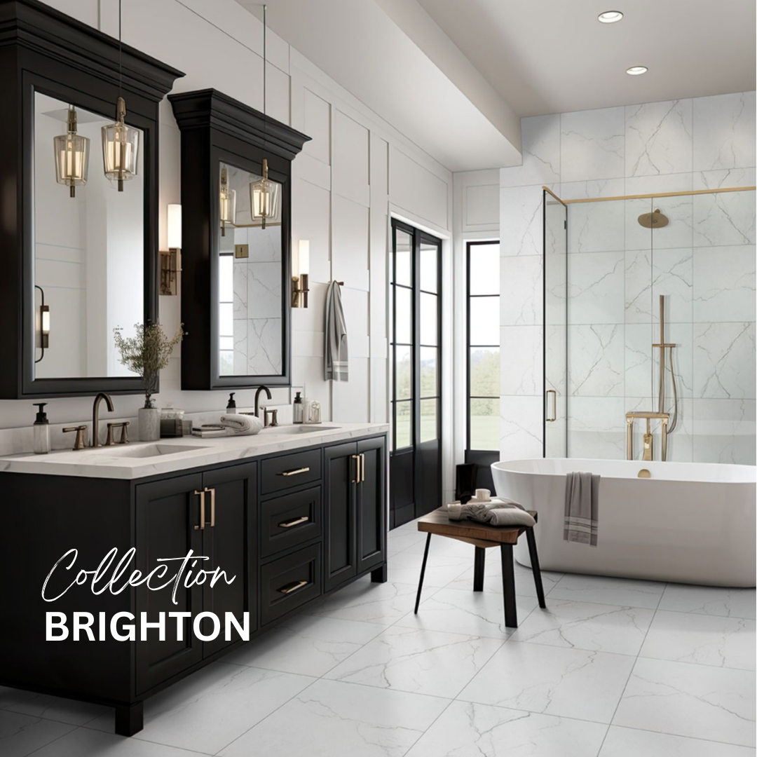 Brighton collection - céramique effet marbre