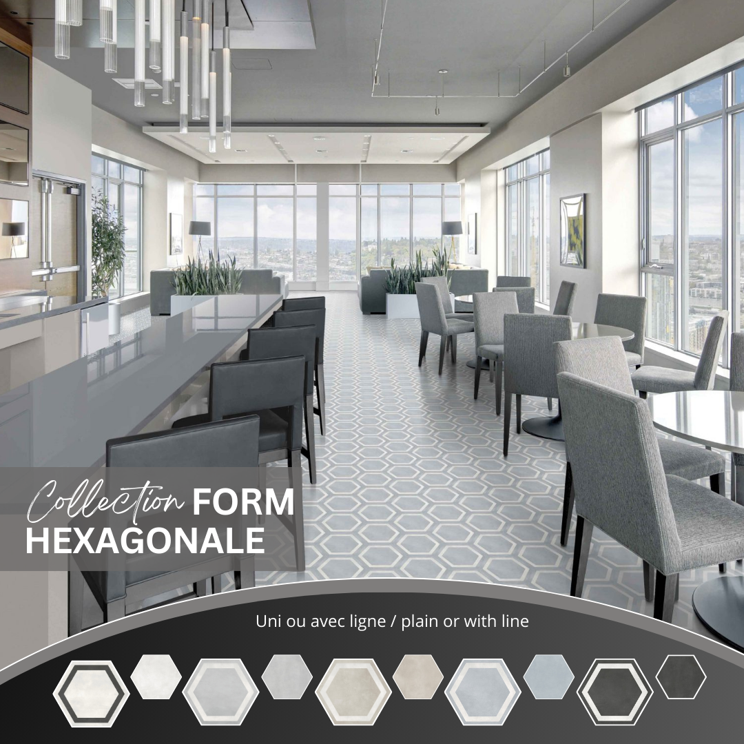 Form collection - céramique hexagonale