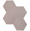 Teramoda collection - wall hexagon tile and 3x12