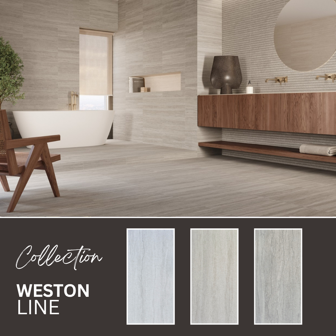 Weston line collection - ceramic concrete look