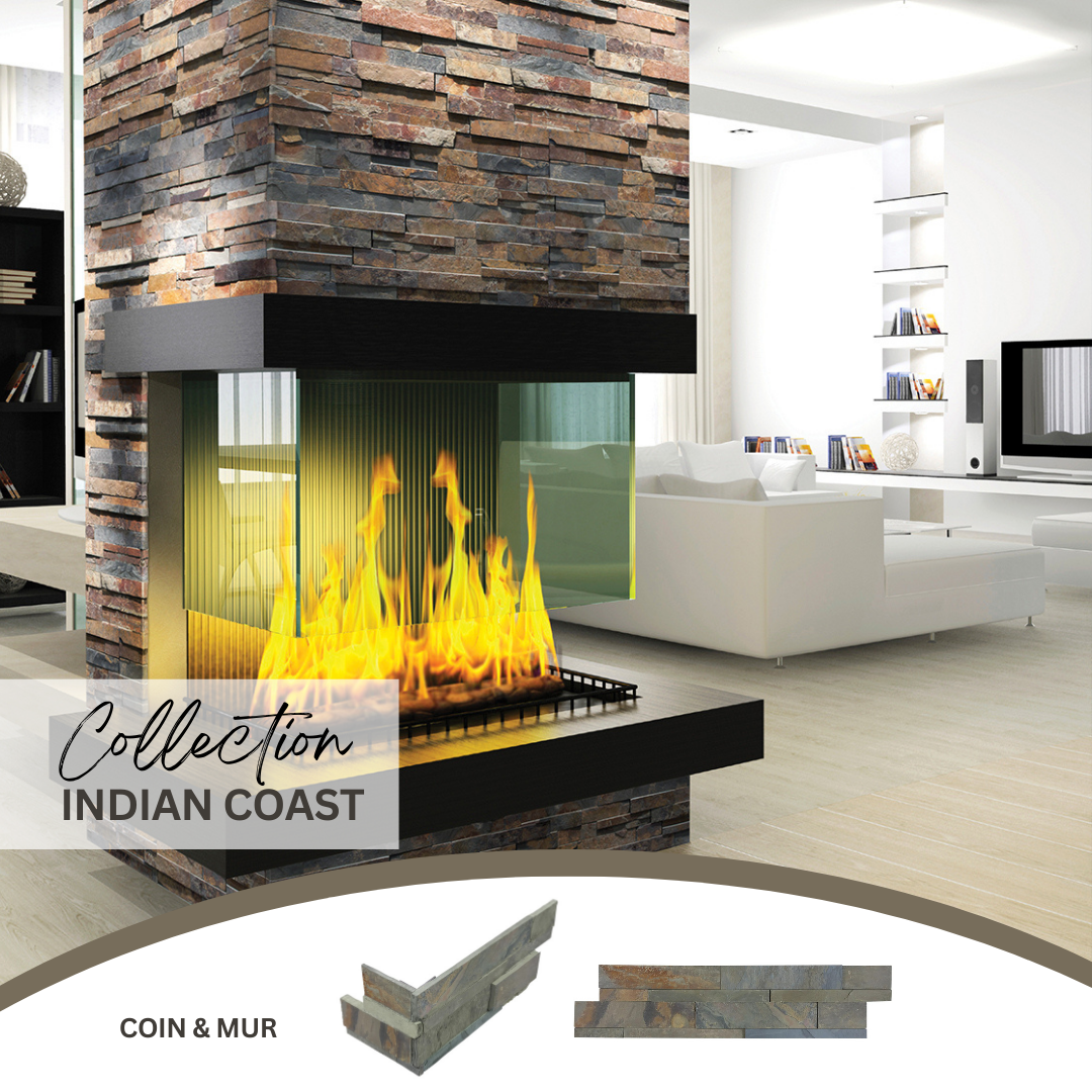 Ledger stone collection - pierre murale indian coast