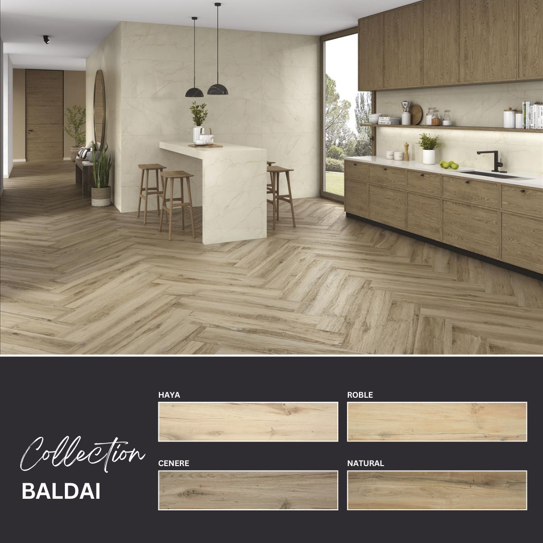 Baldai collection - céramique effet bois