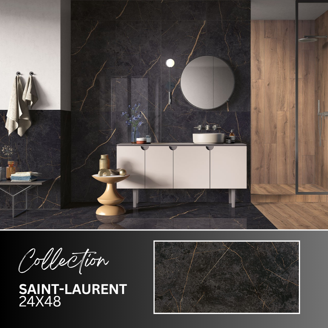 Saint-laurent collection - ceramic marble look
