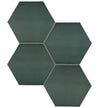 Teramoda collection - wall hexagon tile and 3x12