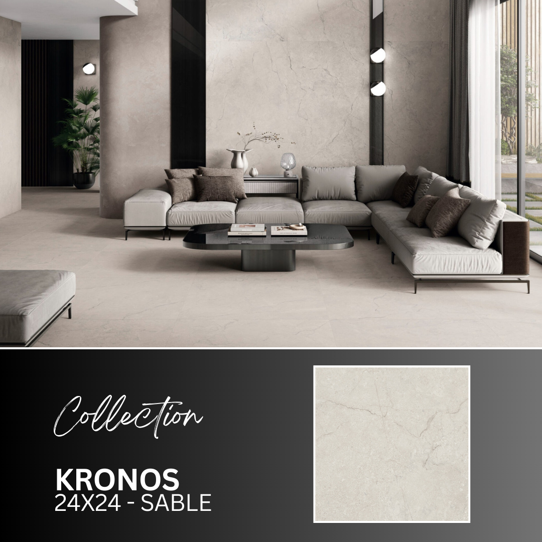 Kronos collection - Céramique effet pierre-Béton