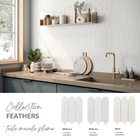 Feathers collection - Tuile murale 3x12