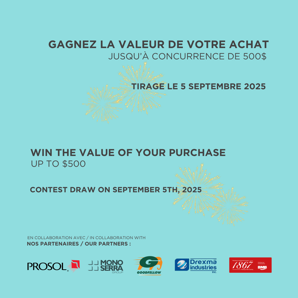 *concours été 2025 - Gagnez votre achat !