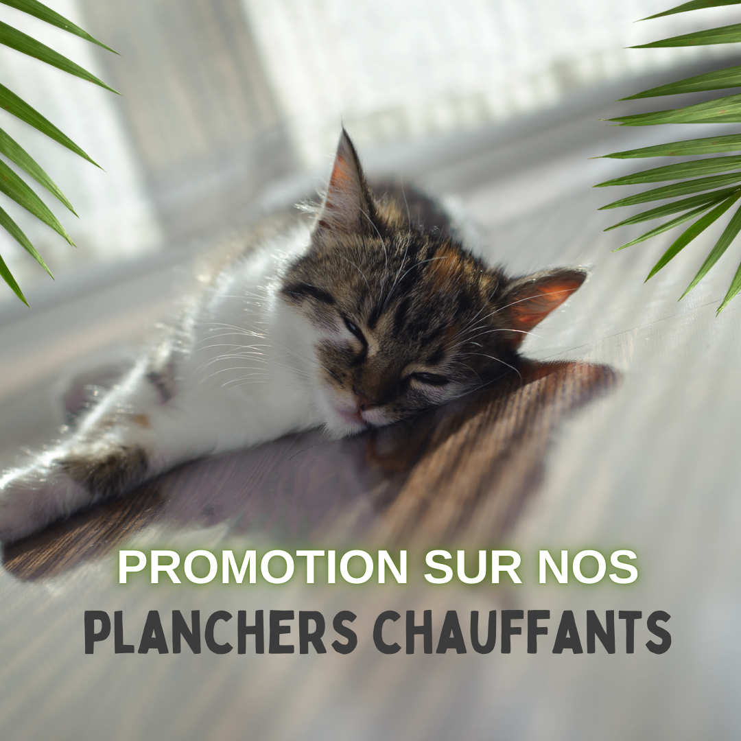 Découvrez en magasin notre promotion sur nos planchers chauffants