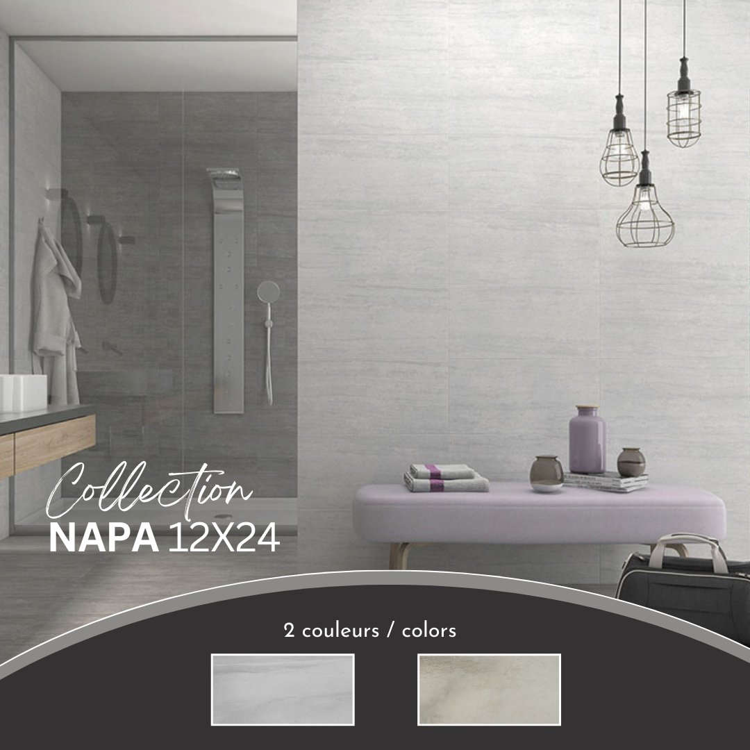 Napa collection - ceramic stone look