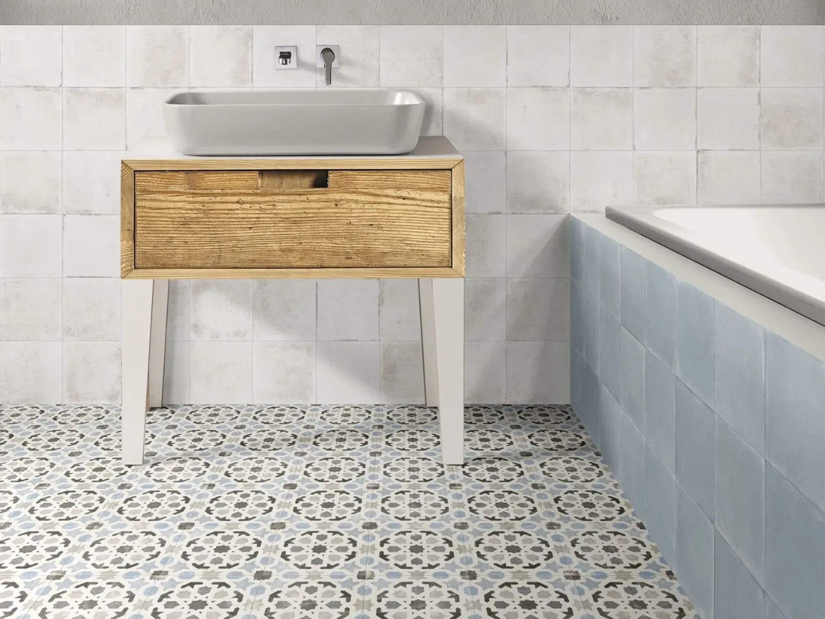 New vintage collection - antique pattern tile