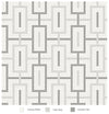Soho collection - chain pattern mosaic