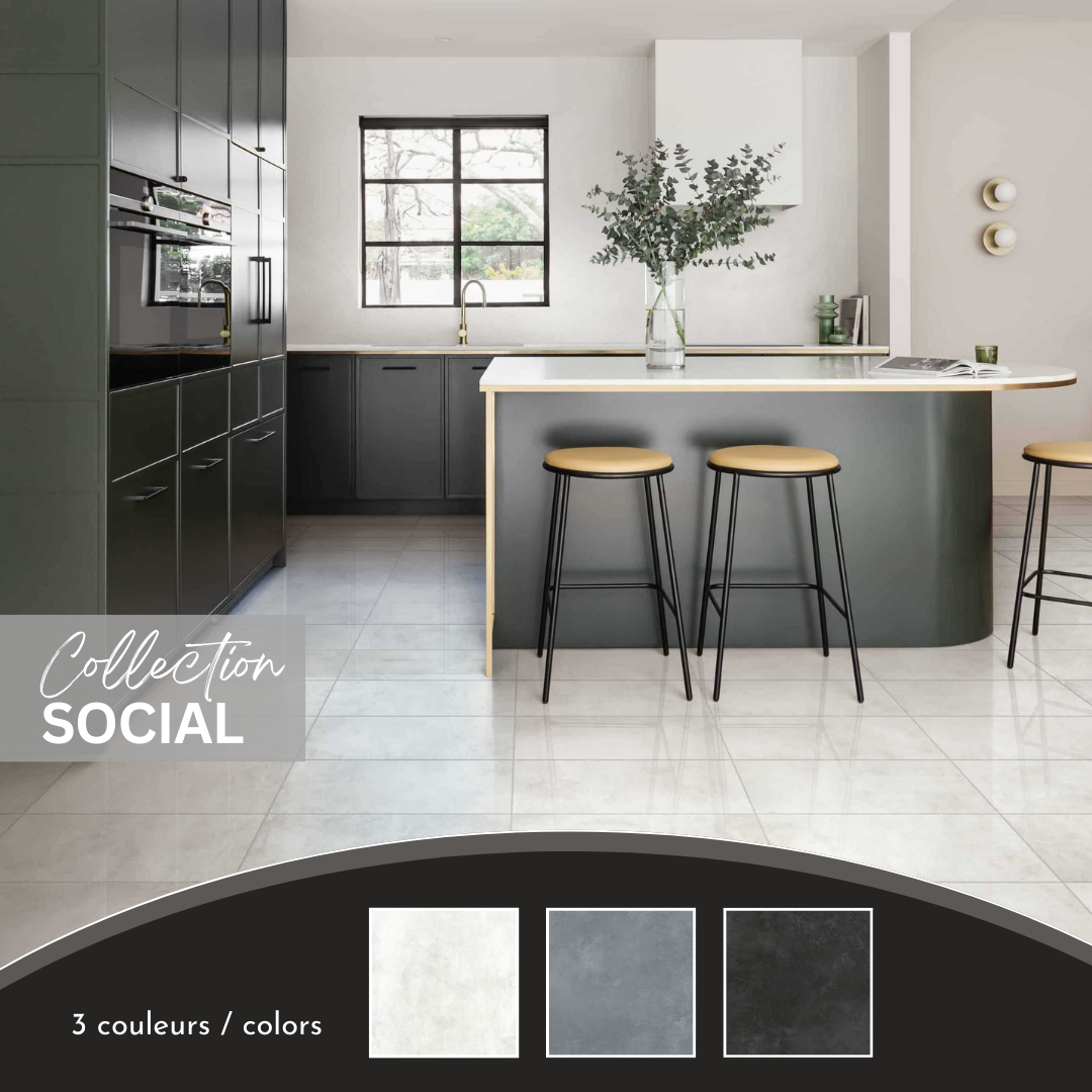 Social collection - ceramic concrete look