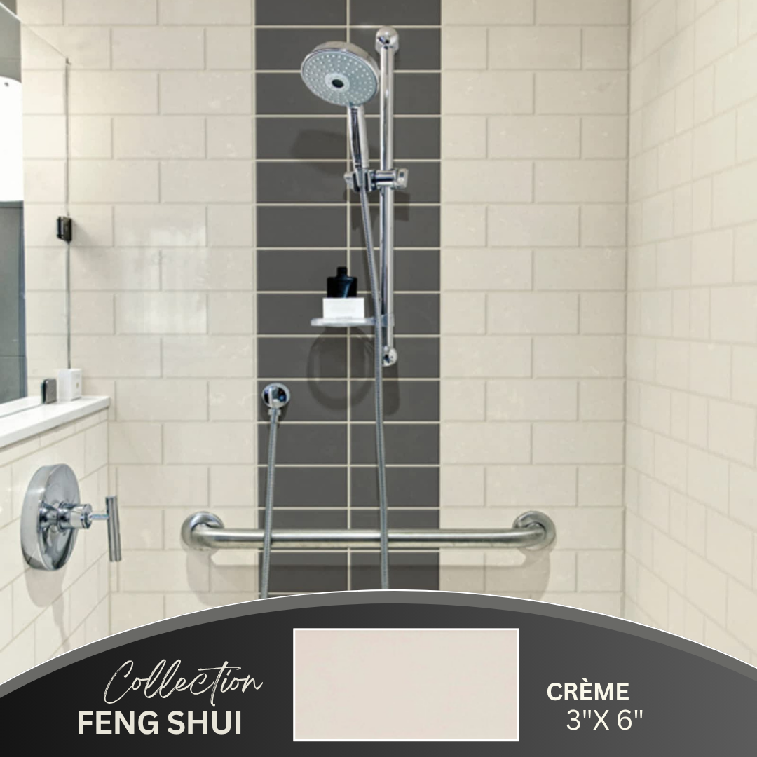Feng shui collection - Tuile murale 3x6