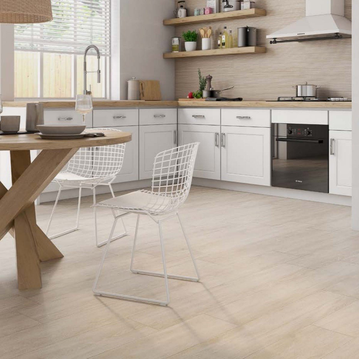 Abbey collection - Céramique effet bois & latte de bois - Céramique l'Entrepôt
