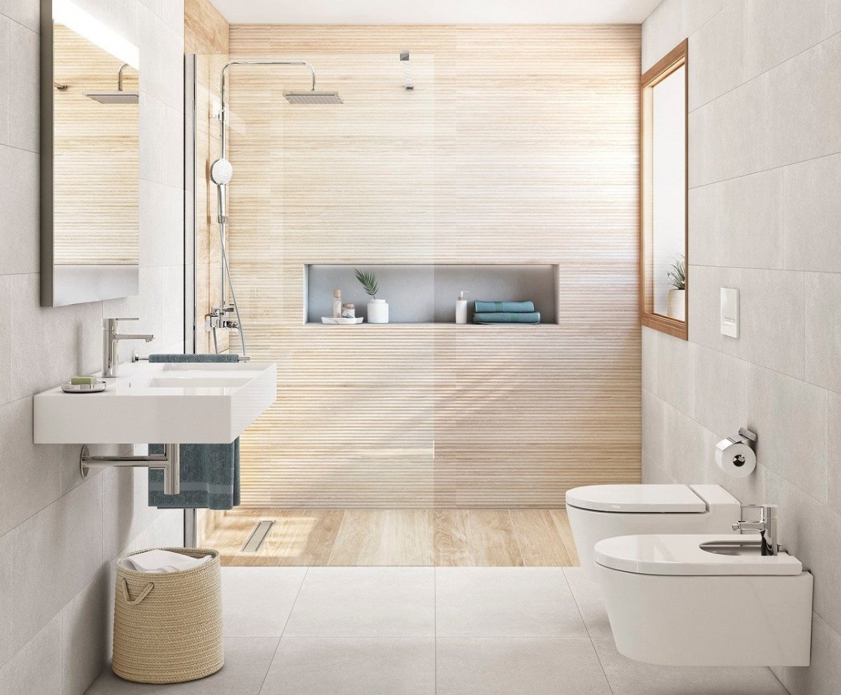Abbey collection - Céramique effet bois & latte de bois - Céramique l'Entrepôt