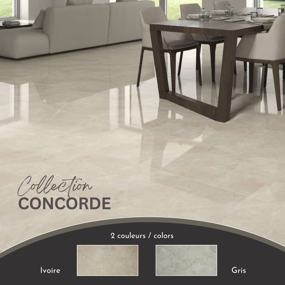 Concorde collection - ceramic stone look