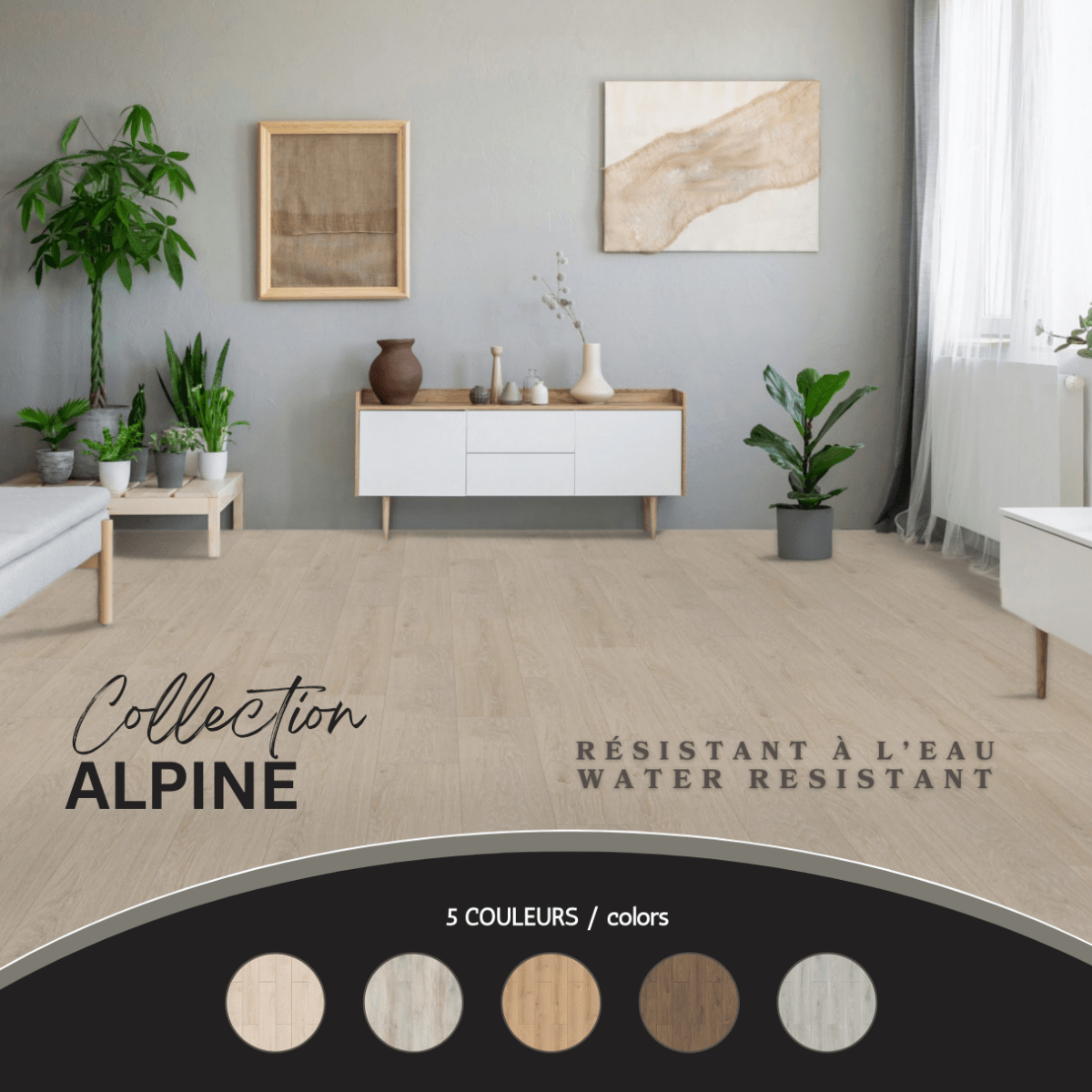 Alpine collection - laminate flooring