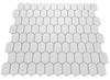 Arch deco collection - Mosaïque géométrique texturée - Céramique l'Entrepôt