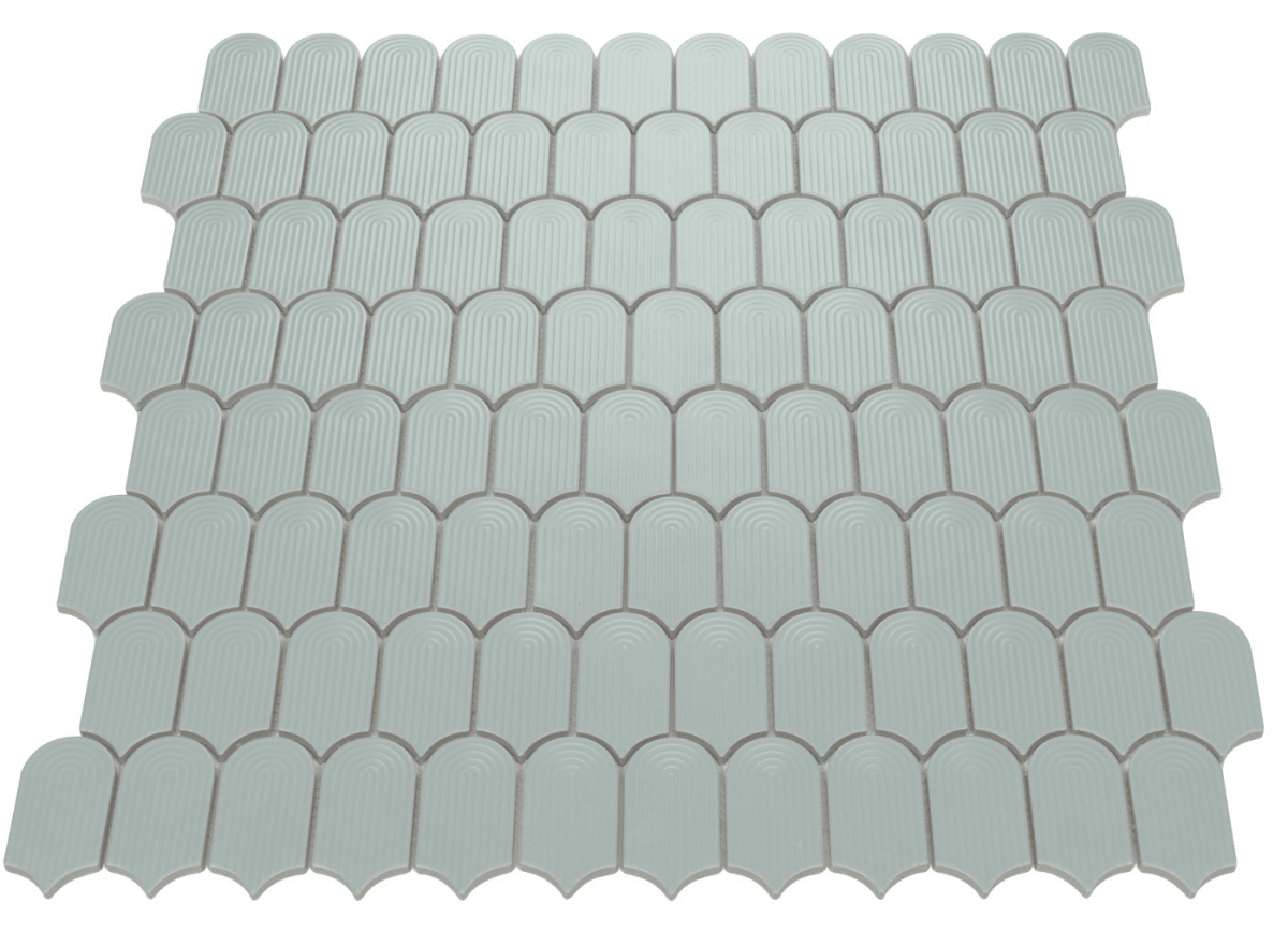 Arch deco collection - textured geometric mosaic