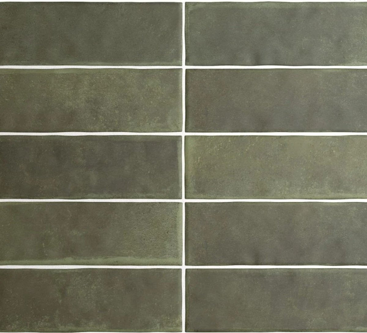 Argile collection - Tuile murale 2.5x10 - Céramique l'Entrepôt
