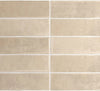 Argile collection - Tuile murale 2.5x10 - Céramique l'Entrepôt