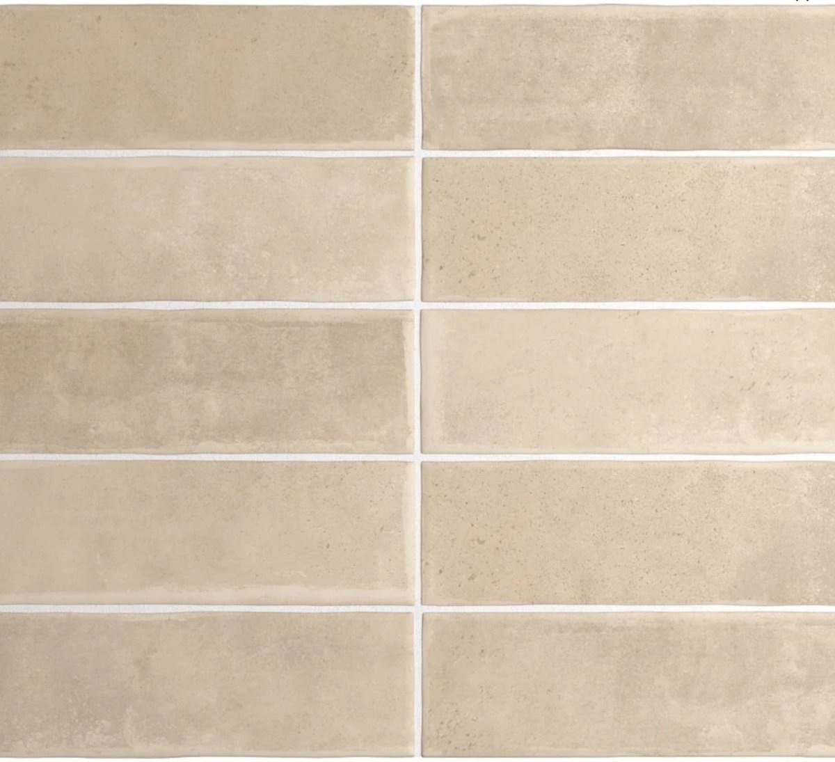 Argile collection - Tuile murale 2.5x10 - Céramique l'Entrepôt