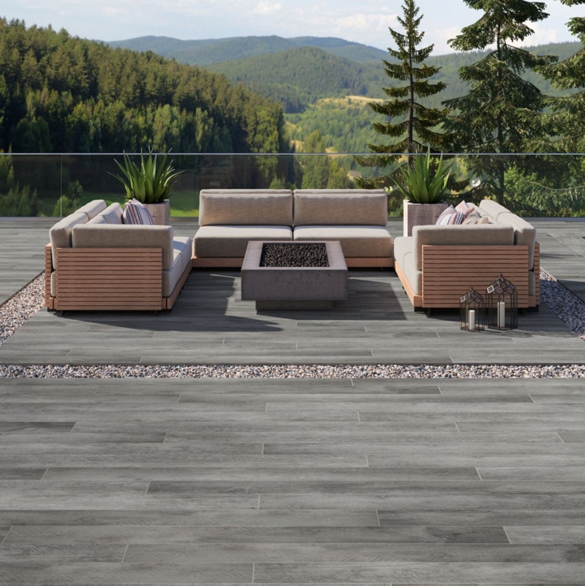 Arterra collection - Pavé de porcelaine - Céramique l'Entrepôt