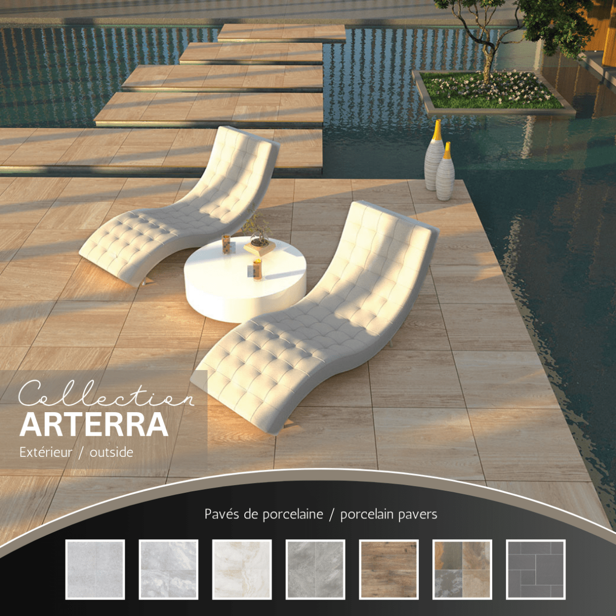 Arterra collection - porcelain paver